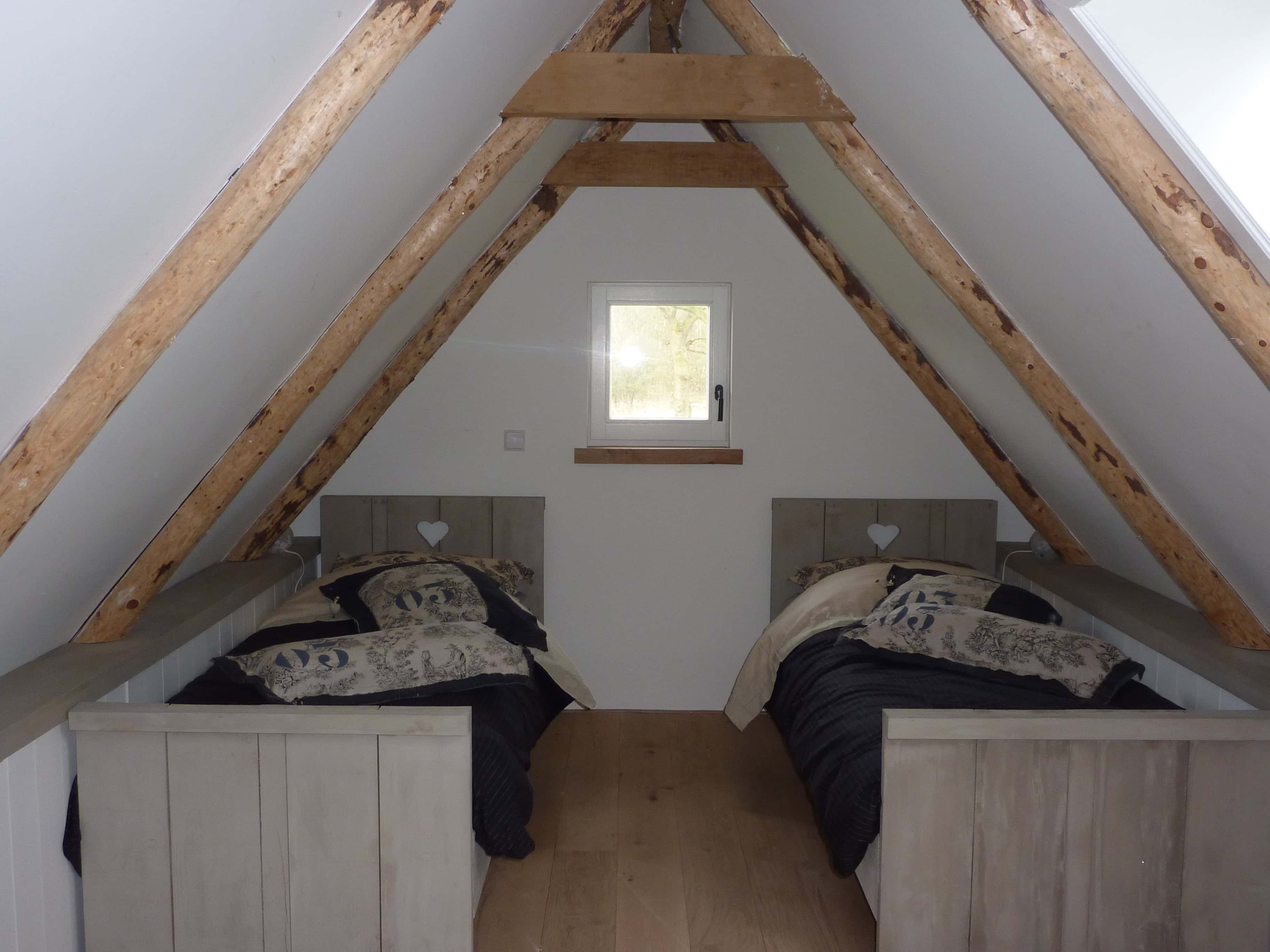 Steigerhouten bed (standaard model) goedkope steigerhouten meubelen